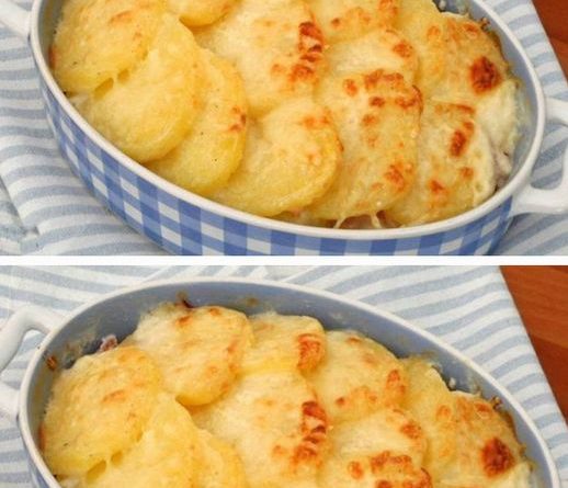 Delicios Gratin De Cartofi Cu Br Nz I Unc G Tit O Re Et